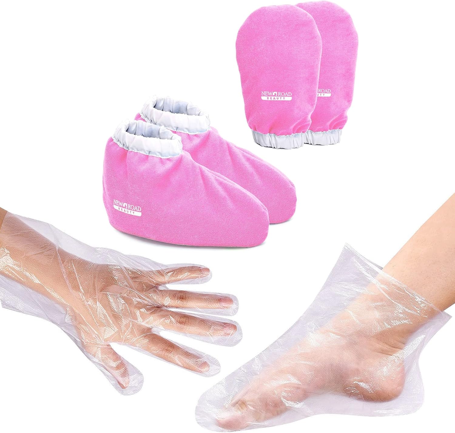 Paraffin Wax Treatment Glove and Bootie Set Combo Pack – New Road Beauty