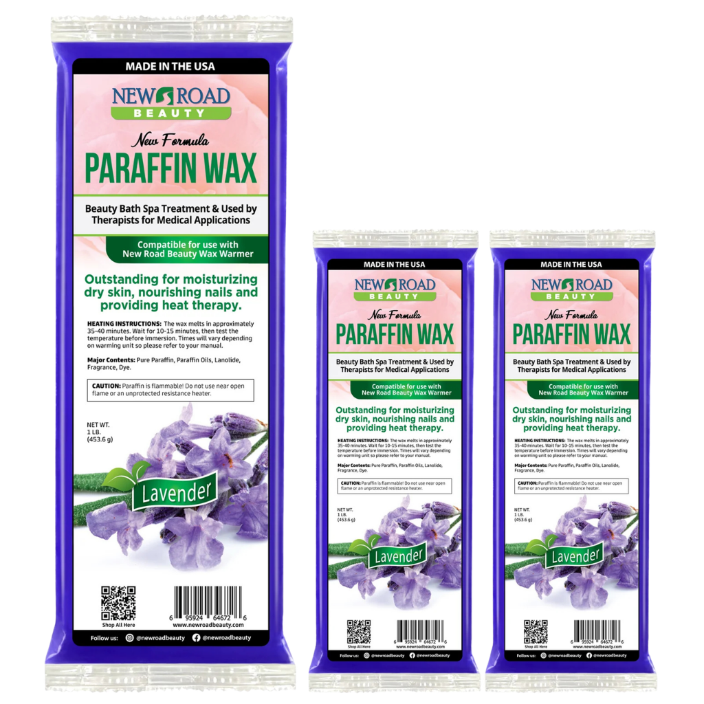 Lavender Paraffin Wax Spa Treatment 3-Pack