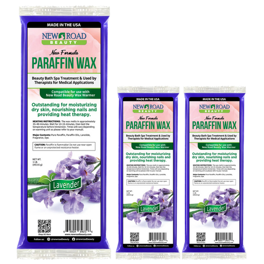Lavender Paraffin Wax Spa Treatment 3-Pack