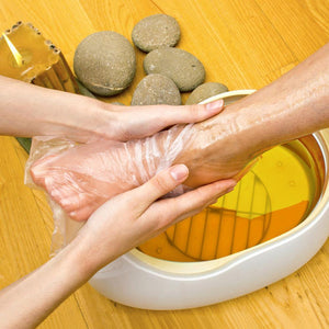 New Road Beauty Pineapple Paraffin Wax 6-Pack to Help Moisturize Dry, Cracked Heels and Feet