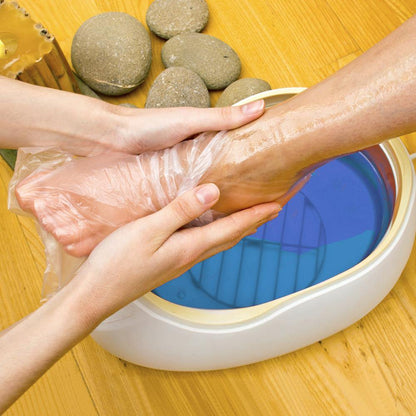 Vanilla Paraffin Wax 6-Pack to Moisturize Feet for Smooth Skin and Heels