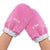 Paraffin Wax Pink Gloves/Mitts to use while doing a paraffin wax treatment.