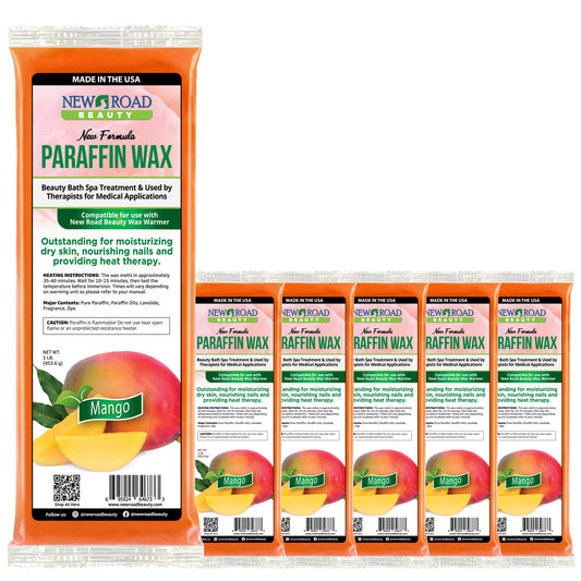 Mango Paraffin Wax 6-Pack for Soft, Moisturized Hands and Feet  Edit alt text