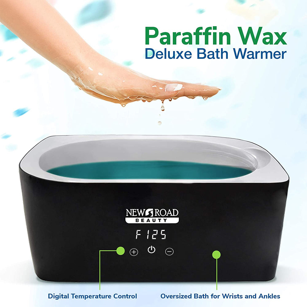 New Road Beauty Paraffin Wax Deluxe Bath Warmer, 4 Liter Capacity