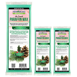 Wintergreen Paraffin Wax 3-Pack To Moisturize and Soften Dry Hands and Feet  Edit alt text