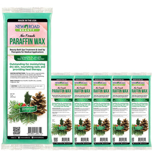 Wintergreen Paraffin Wax 6-Pack for Smooth, Moisturized Hands, Feet and Elbows  Edit alt text